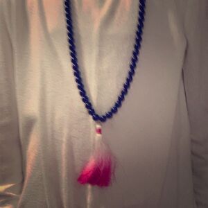 Baublebar fringe necklace  